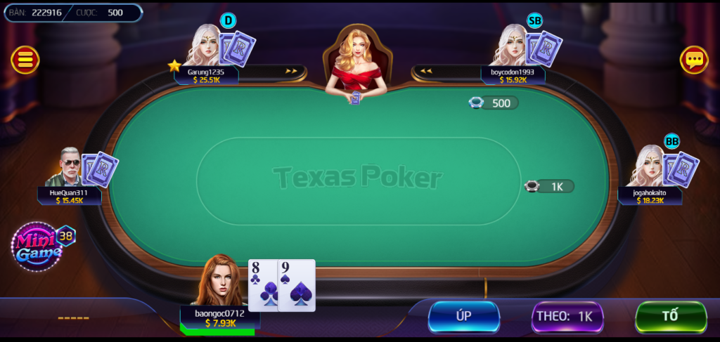 Cách chơi Texas Poker